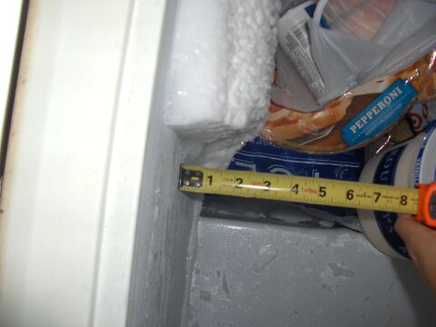 chest freezer ice build up