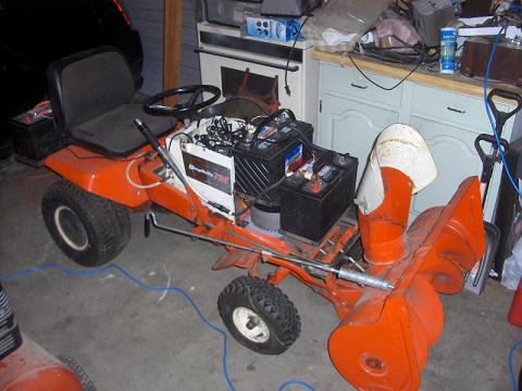 Post image for EcoRider: Snow Blower Attachment Installed