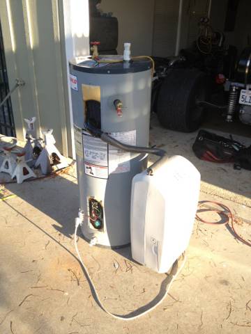 Post image for DIY Heat Pump Water Heater From a Dehumidifier