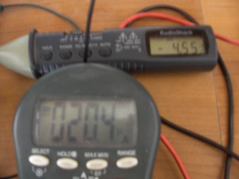 solar alarm clock testing