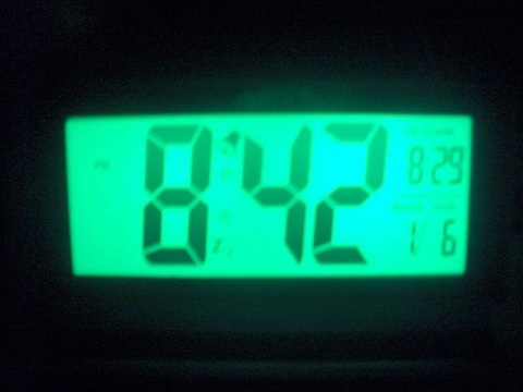 solar alarm clock